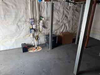 Waterproofed Basement