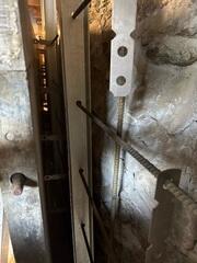 Rebar in Auxiliary Wall