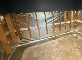 Waterproofed Basement