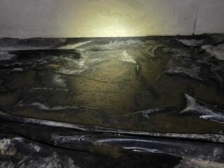 Water Intrusion Into Crawl Space
