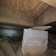 Failing Crawl Space Supports