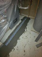 TrenchDrain Installation In Process
