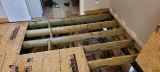 Replacing Floor Joists and Subfloors