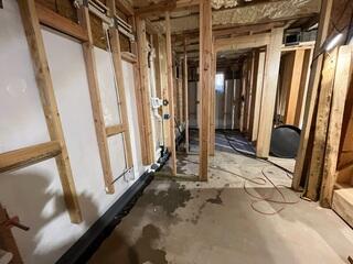 Interior French Drain Installation