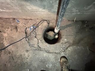 Old Sump Pump