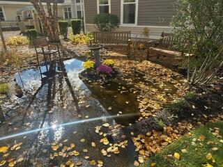 Flooded Patio