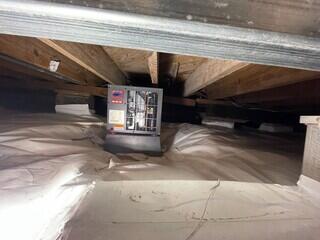 Crawl Space Dehumidifier