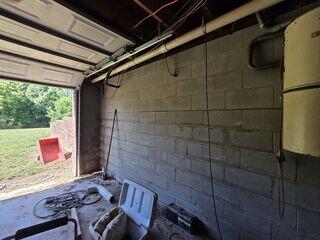 Basement Waterproofing System & CarbonArmor Wall Reinforcement Installation in Mocksville, NC