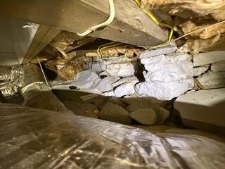 Deteriorating Fieldstone