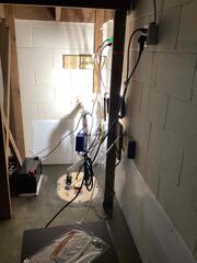 TripleSafe Sump Pump System Installed for Reliable Basement Protection