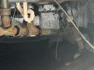 Damp Crawl Space