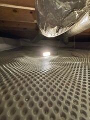 Drainage Matting Installed