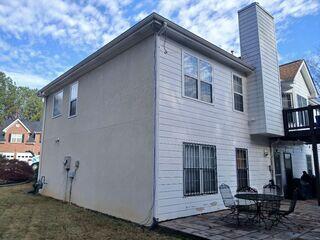 Downspouts and gutter drainage