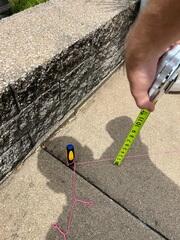 Unleveled Driveway