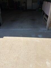 Driveway After Lifting and Leveling.