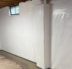 Basement Wall Moisture Barrier