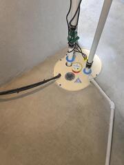 Basement Sump Pump System