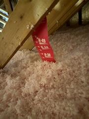 12" of Blown-In insulation