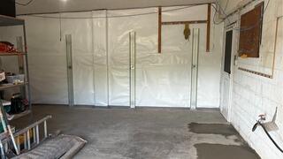 Completed Push Pier and GeoLock Install with CleanSpace in Garage