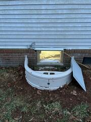 New Crawl Space Door and Well