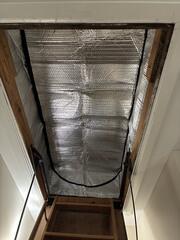 Lastly: The Attic Hatch Cover