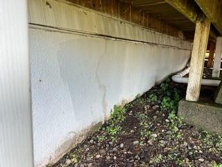 Outside Foundation Wall