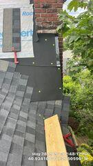 Installing the shingles