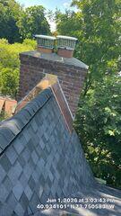 Chimney metal trim