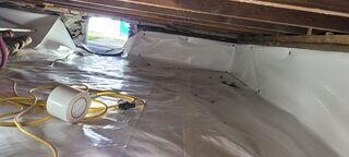 Crawl Space Moisture Barrier
