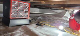 Crawl Space Dehumidifier