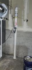 Basement Radon Extraction Point