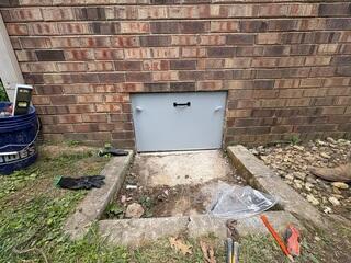 New Crawl Space Door