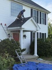 Porch Roof Finished