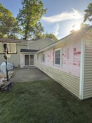 Aging Siding Removed in Sections