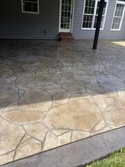 Back Patio After Sealing