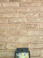 Close-Up of Stair-Step Foundation Crack After lift