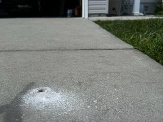 Concrete Trip Hazard Removed