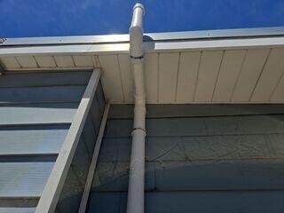 Radon Mitigation System with Roofline Venting