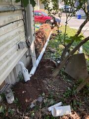 Discharge Line Installation