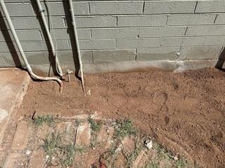 Completed Stem Wall Repair