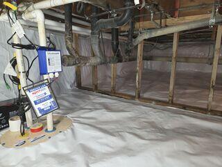 Encapsulation with TripleSafe Sump Pump