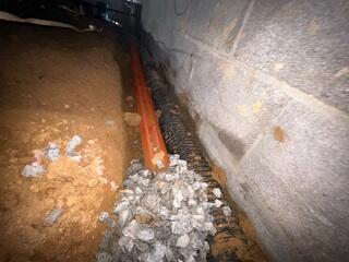 StarPipe Crawl Space Drainage System