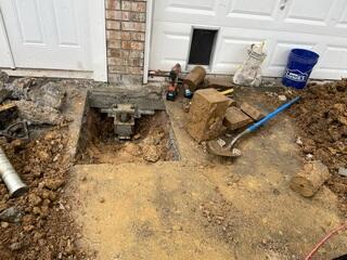 Finished Push Piers