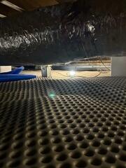 Drainage Matting Installed