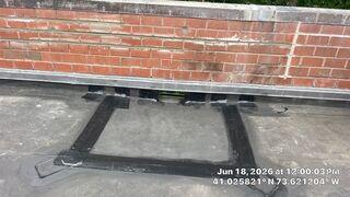 Sealing damaged membrane