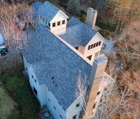Finished Roof at Golden Hour