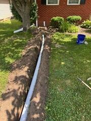 Extending the Sump Pump Drainage Line