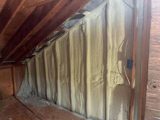 2' Spray foam