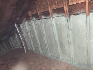2' Spray foam