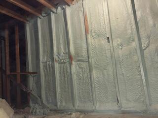 2' Spray foam
